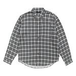 Рубашки на пуговицах Stussy Matthew Printed Plaid Shirt «Синий» 1