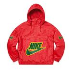 Анораки Supreme x Nike Leather Anorak «Красный» 1