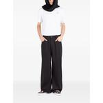 Red Cross wide-leg trousers 2