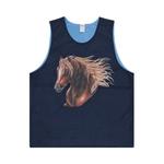 Джерси Supreme Mustang Reversible Basketball Jersey 'Navy' 1