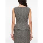 herringbone peplum jacket 4