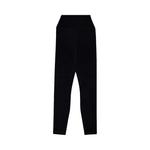 Леггинсы Sporty & Rich Signature Logo Legging 'Black/White' 2