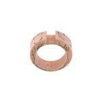 Кольцо Crescent Rift из серебра 1