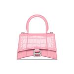Сумки с ручками Balenciaga Mini Hourglass Top Handle Bag 'Sweet Pink' 1