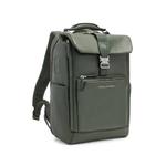 buckle-fastening leather backpack 2