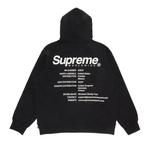 Худи Supreme Worldwide Hooded Sweatshirt 'Черный' 2