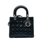 Сумка-сэтчел Patent Cannage Lady Dior среднего размера (2010 год) 1