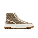Кроссовки Gucci GG High, бежевые 1