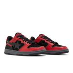 Кроссовки BAPE Sk8 Sta 'Black Red' 8