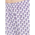 Пижама Clovia Pretty Florals с топом, белая, 100% хлопок 6