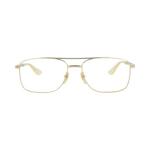 Очки Gucci Aviator-Frame Metal Optical Frames 'Gold Gold Transparent' 1