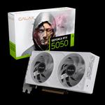 GALAX GeForce RTX 5050 1-Click OC 8GB белая видеокарта 1