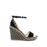 Босоножки Rockstud на танкетке 1