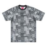 Футболка Supreme Patchwork Paisley Short-Sleeve Top 'Черный' 1