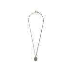 Ожерелья Alexander McQueen Skull Tag Necklace 'Gunmetal/Gold' 1
