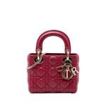Сумка-сэтчел Mini Lambskin Cannage Lady Dior (2017 год) 1