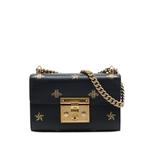 Маленькая сумка через плечо Calfskin Bee Star Padlock (2016-2026 годы) 1