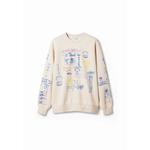 Desigual Мужская толстовка с иллюстративным дизайном. 5