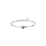 Morellato Cerchi Серебряный браслет с фиолетовым цирконом SAKM95 1