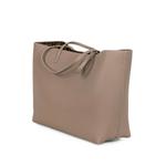 mediumk Roll grained leather tote bag 2
