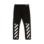Off-White Diag Slim Short Jeans 'Черный' 2