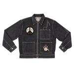 Верхняя одежда Stussy x Patta Zip Work Jacket 'Black' 1