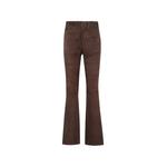 Lucia suede flared trousers 2