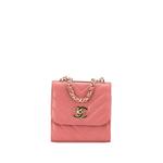Сумка через плечо Mini Chevron Lambskin Trendy CC Chain Wallet (2019 год) 1