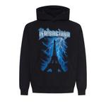 Худи Balenciaga Medium Fit Hoodie 'Черный' 1