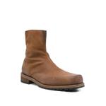 side-zip leather boots 2