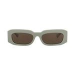 Gucci Square-Frame Recycled Acetate Sunglasses 'Зеленый/Коричневый' 1