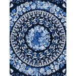 Barocco-print silk scarf 2