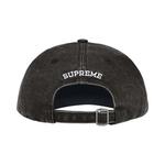Кепки Supreme Pigment Coated Canvas S Logo 6-Panel 'Black' 2