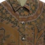 Пальто Dries Van Noten Giant Paisley Print Coat 'Khaki' 2