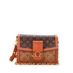 Сумка на плечо Dauphine Reverse Monogram Canvas MM 1
