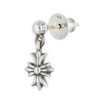 Серьга-подвеска Tiny Cross 1