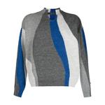 brushed-effect drop shoulder jumper 1
