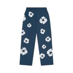 Джинсовые слёзы Cotton Wreath Baggy Sweatpants 'Navy' 2