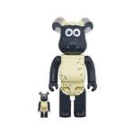 Набор фигурок Bearbrick Shaun the Sheep 1000% 1