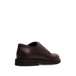 grained leather derby shoes 4