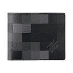 Кошельки Louis Vuitton Slender Wallet 'Damoflage Black Canvas' 1