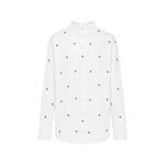 embroidered high-neck shirt 1