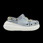 Клоги SZA x Crocs Classic Crush Clog 'Denim' 1