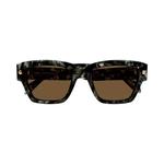 Солнцезащитные очки Alexander McQueen Square 'Havana/Brown' 1