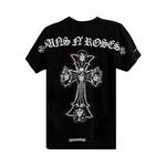 Футболки с коротким рукавом Chrome Hearts Guns N' Roses Pocket Tee «Black» 2