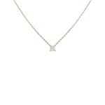 Princess diamond necklace 2