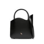 medium Ivy logo-plaque leather tote bag 1