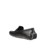 logo-detailed leather loafers 3