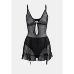 Черная юбка-пачка из тюля, 2-предметный боди в горошек Thmss26Bd18 5
