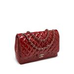 Большая стеганая сумка на плечо Classic Double Flap 2